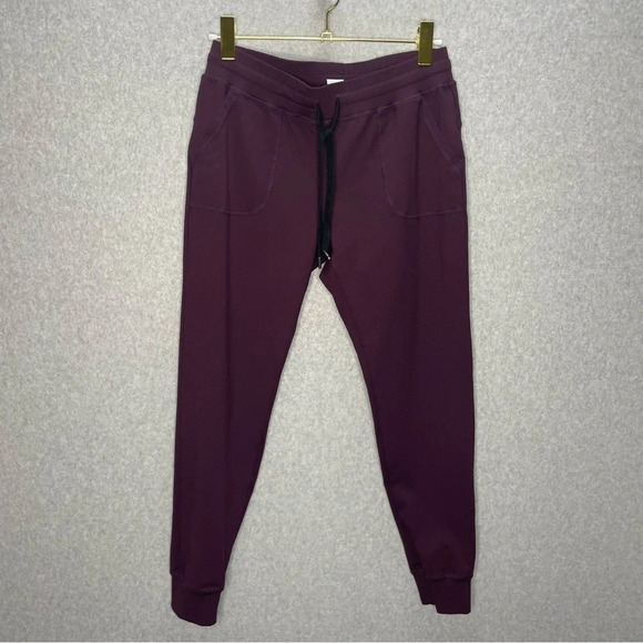 Zyia Active Plum Unwind Mid Rise Joggers - Picture 2 of 6